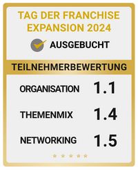 Teilnehmerbewertung Tag der Franchise Expansion 2024