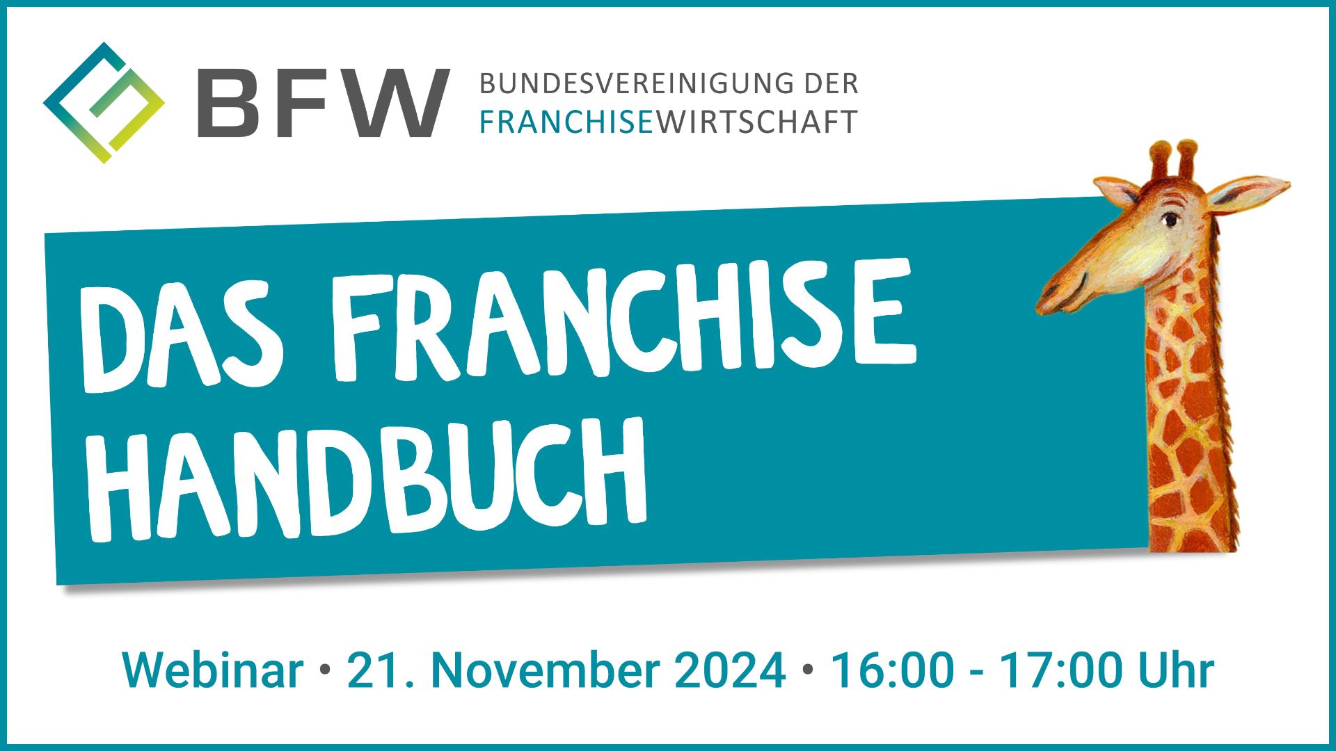 BFW Webinar „Franchise Handbuch“